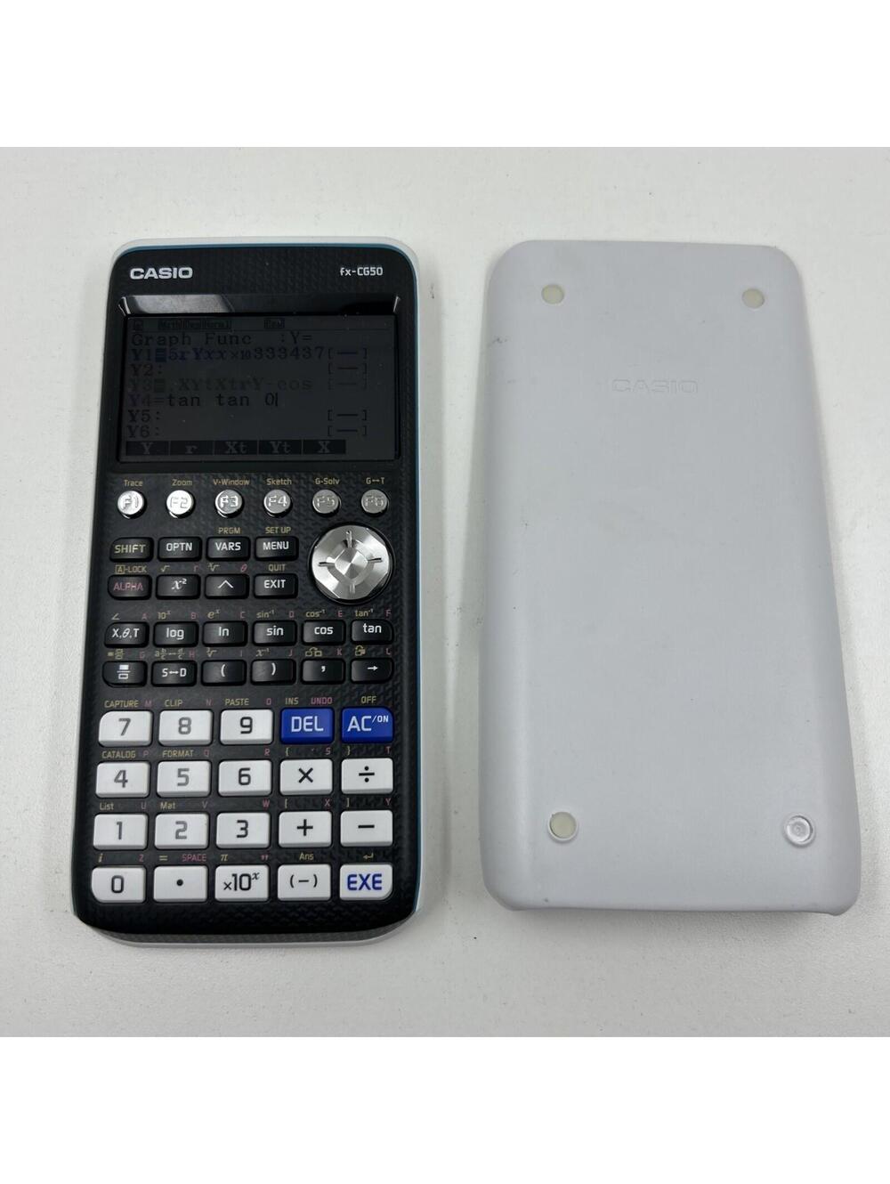 Casio Prizm FX-CG50 3D Graphing Calculator Color Display Scientific w/Case
